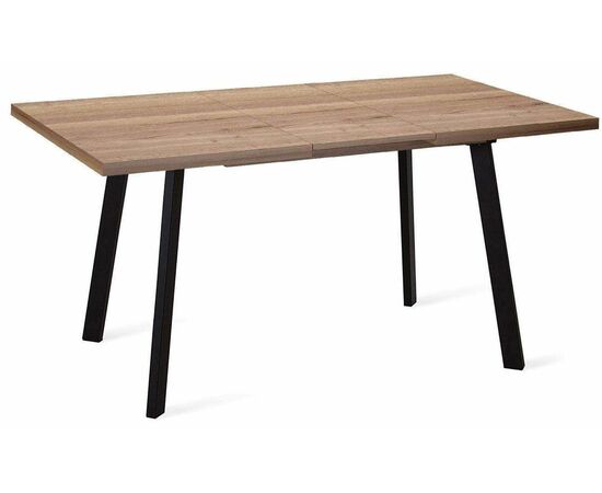 Стол Dikline HB120 Дуб Галифакс (ЛДСП EGGER)/опоры черные, изображение 2 | Интернет магазин мебели и декора LifeDekor