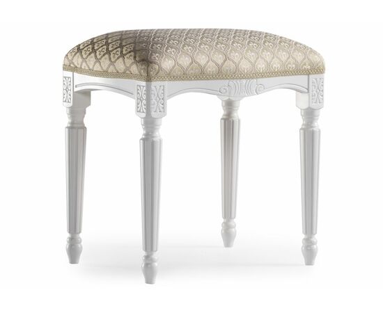 Банкетка Беттино белый / бежевый | Интернет магазин мебели и декора LifeDekor