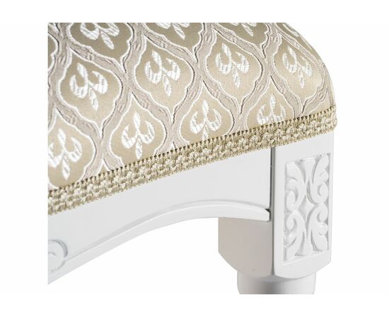 Банкетка Беттино белый / бежевый, изображение 5 | Интернет магазин мебели и декора LifeDekor