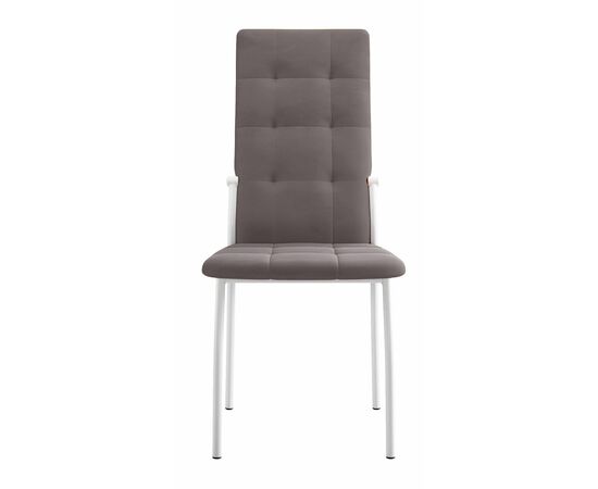 Стул DikLine ГАЛС-М каркас белый/ B5 LATTE, изображение 2 | Интернет магазин мебели и декора LifeDekor