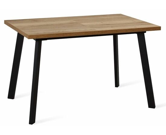 Стол Dikline HB140 Дуб Галифакс (ЛДСП EGGER)/опоры черные | Интернет магазин мебели и декора LifeDekor