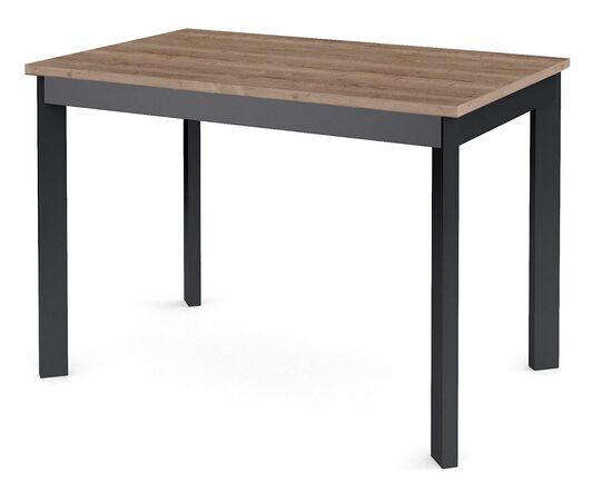 Стол Dikline L110 Дуб Галифакс (ЛДСП EGGER)/Опоры черный | Интернет магазин мебели и декора LifeDekor