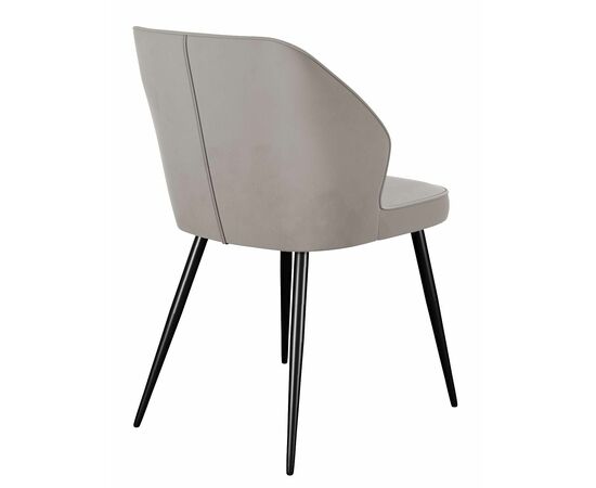 Стул DikLine 222М B03 BEIGE, ножки черные, изображение 3 | Интернет магазин мебели и декора LifeDekor