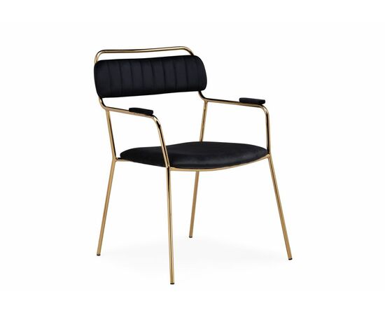 Стул Aspen black / gold | Интернет магазин мебели и декора LifeDekor