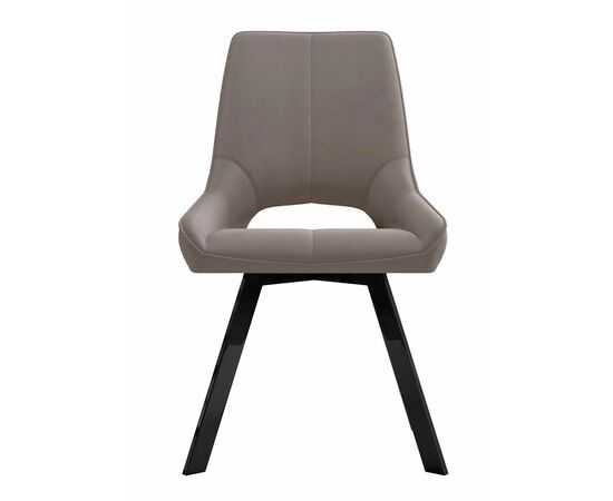 Стул DikLine 268 Z48 капучино, ножки черные, изображение 2 | Интернет магазин мебели и декора LifeDekor