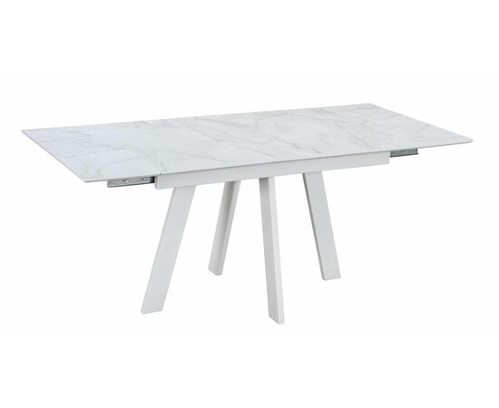Стол обеденный WINGS Жемчужный Перито/Белый, Белый, изображение 4 | Интернет магазин мебели и декора LifeDekor