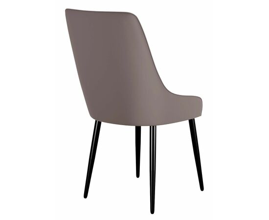 Стул DikLine 305 B5 LATTE, ножки черные, изображение 3 | Интернет магазин мебели и декора LifeDekor