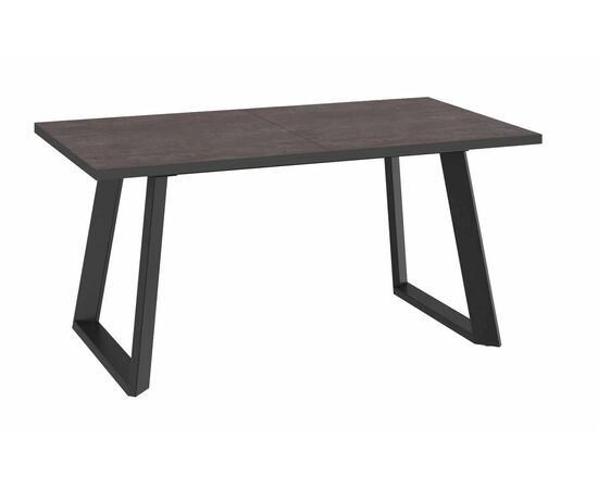 Стол DikLine ZL140 хромикс бронза/ черный/опоры черные | Интернет магазин мебели и декора LifeDekor