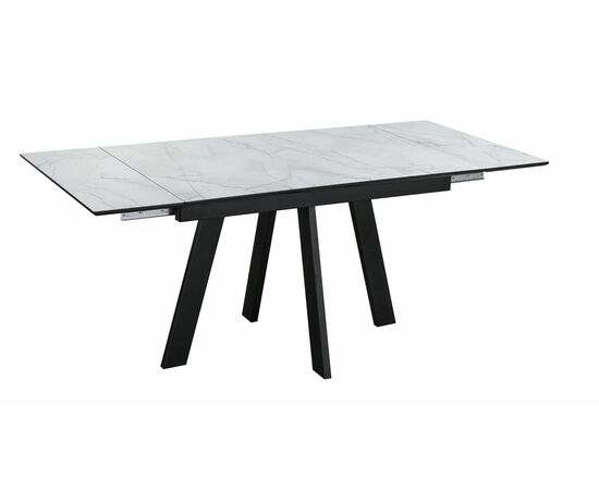 Стол обеденный WINGS Жемчужный Перито/Черный, Черный, изображение 4 | Интернет магазин мебели и декора LifeDekor