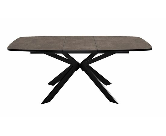 Стол DikLine B140 хромикс бронза/ опоры черные, изображение 4 | Интернет магазин мебели и декора LifeDekor