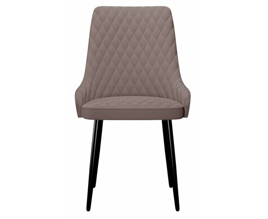 Стул DikLine 305 B5 LATTE, ножки черные, изображение 2 | Интернет магазин мебели и декора LifeDekor