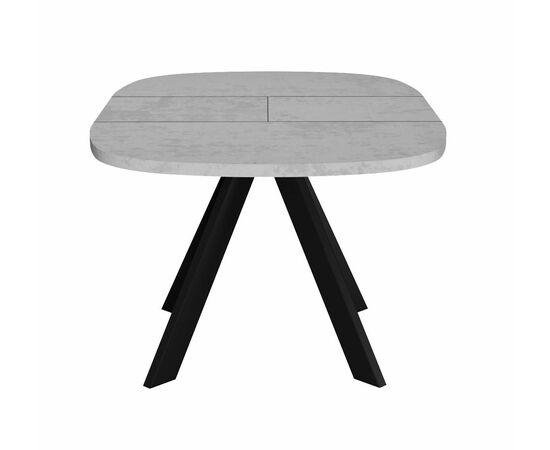 Стол DikLine B110 Бетон/опоры черные, изображение 7 | Интернет магазин мебели и декора LifeDekor