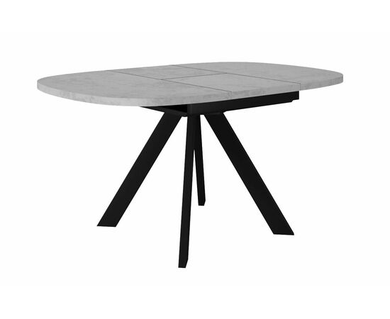 Стол DikLine B110 Бетон/опоры черные, изображение 6 | Интернет магазин мебели и декора LifeDekor