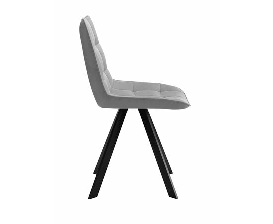 Стул DikLine 229 поворотный, B22 GREY, ножки черные, изображение 4 | Интернет магазин мебели и декора LifeDekor