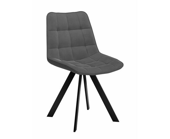 Стул DikLine 229 поворотный, B28 ANTRACITE, ножки черные | Интернет магазин мебели и декора LifeDekor