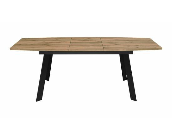 Стол DikLine XL160 Дуб галифакс /опоры черные, изображение 6 | Интернет магазин мебели и декора LifeDekor