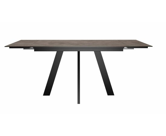 Стол DikLine DM120 Хромикс бронза/опоры черные, изображение 5 | Интернет магазин мебели и декора LifeDekor