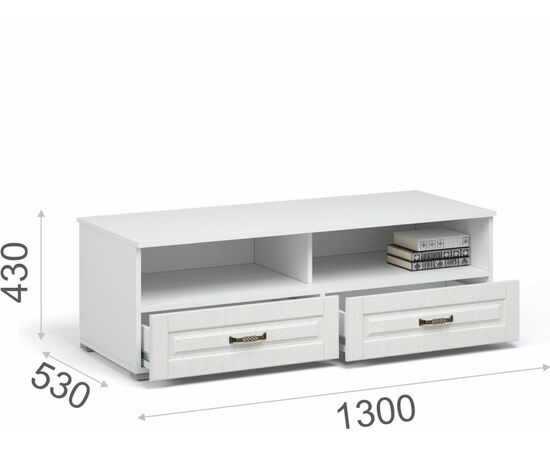 Гостиная «Лацио», Белый/Белое дерево, изображение 9 | Интернет магазин мебели и декора LifeDekor