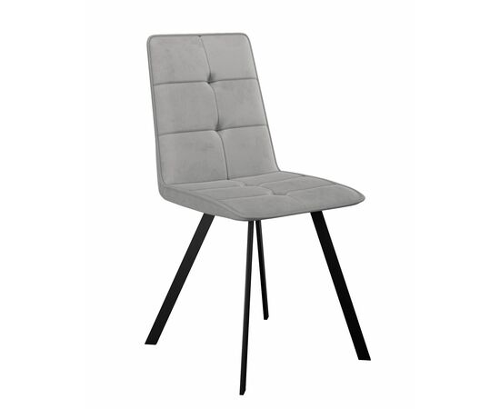 Стул DikLine 280 B22 GREY, ножки черные | Интернет магазин мебели и декора LifeDekor