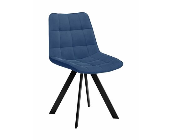 Стул DikLine 229 поворотный, B8 BLUE, ножки черные | Интернет магазин мебели и декора LifeDekor