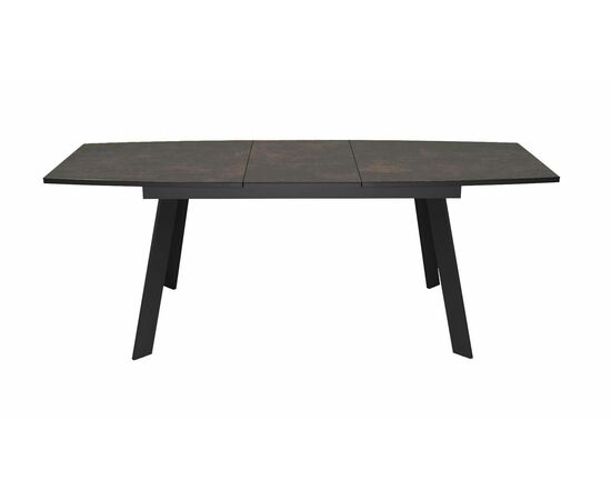 Стол DikLine XL160 хромикс бронза/черный/опоры черные, изображение 5 | Интернет магазин мебели и декора LifeDekor