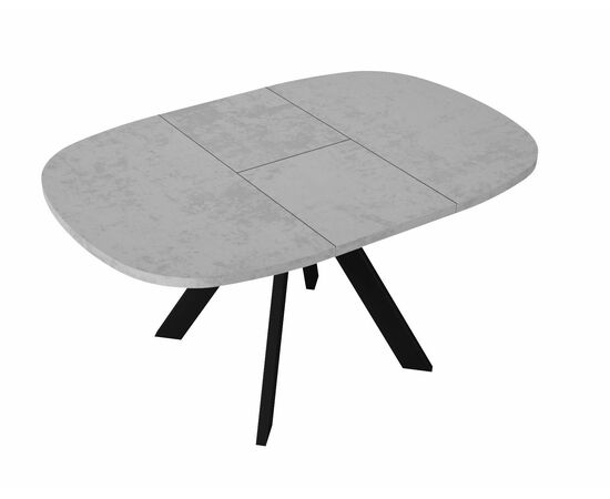 Стол DikLine B110 Бетон/опоры черные, изображение 8 | Интернет магазин мебели и декора LifeDekor