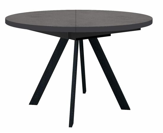 Стол DikLine RD100 Хромикс бронза/опоры черные | Интернет магазин мебели и декора LifeDekor