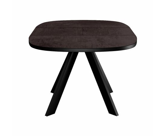 Стол DikLine B110 Хромикс бронза/опоры черные, изображение 6 | Интернет магазин мебели и декора LifeDekor