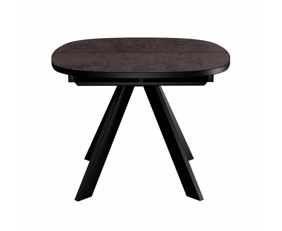 Стол DikLine B110 Хромикс бронза/опоры черные, изображение 3 | Интернет магазин мебели и декора LifeDekor