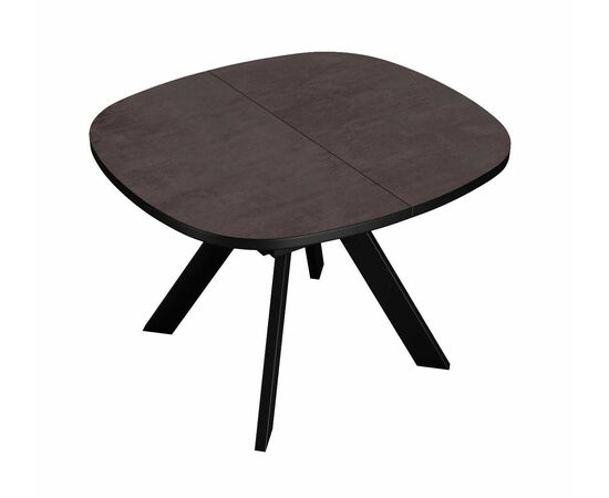 Стол DikLine B110 Хромикс бронза/опоры черные, изображение 4 | Интернет магазин мебели и декора LifeDekor