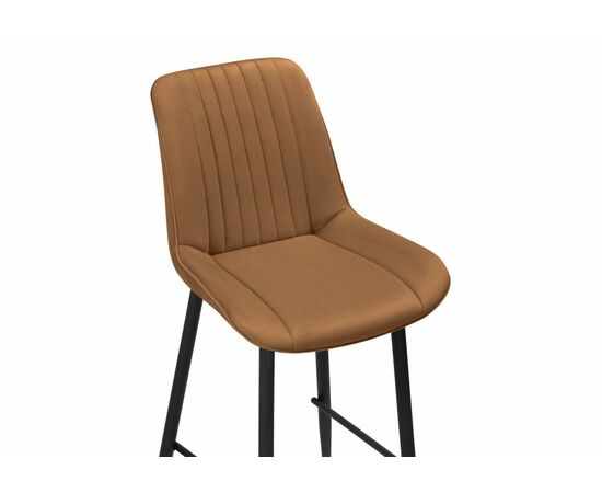 Барный стул Седа К кирпичный / черный, изображение 5 | Интернет магазин мебели и декора LifeDekor