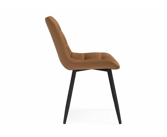 Стул Челси крутящийся кирпичный / черный, изображение 4 | Интернет магазин мебели и декора LifeDekor