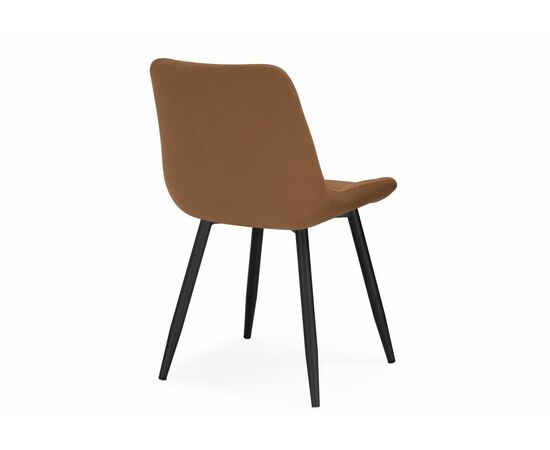 Стул Челси крутящийся кирпичный / черный, изображение 5 | Интернет магазин мебели и декора LifeDekor