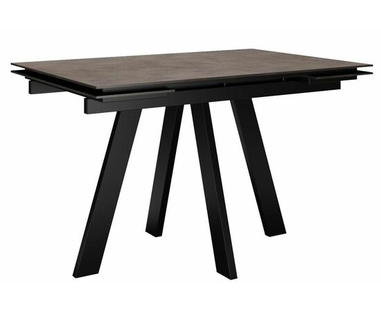 Стол DikLine DM120 Хромикс бронза/опоры черные | Интернет магазин мебели и декора LifeDekor