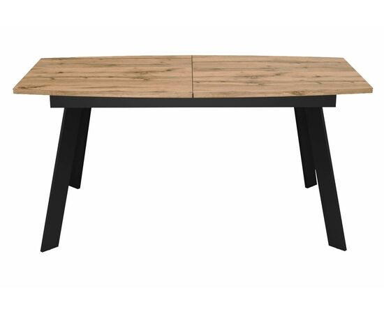 Стол DikLine XL160 Дуб галифакс /опоры черные, изображение 2 | Интернет магазин мебели и декора LifeDekor