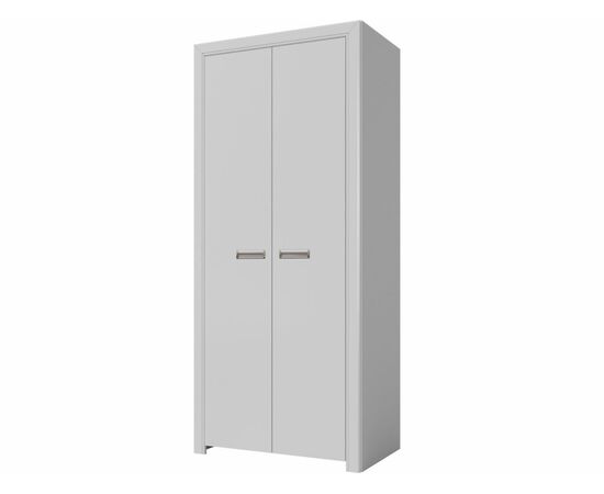 Шкаф «Эстель 2Д» КМК 0738.13-01, Белый/ Белый глянец, изображение 2 | Интернет магазин мебели и декора LifeDekor