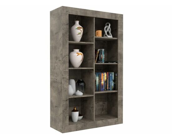 Тумба «Лондон 1Д» КМК 0467.5, Оникс/Бетон пайн светлый, изображение 4 | Интернет магазин мебели и декора LifeDekor