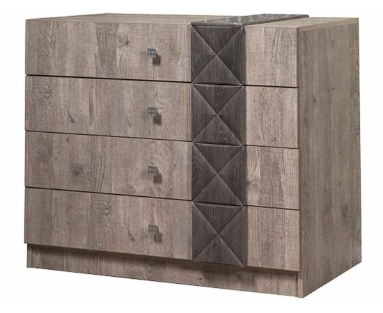 Комод «Монако 4Я» КМК 0673.1, Сосна натуральная/Дуб шале графит, изображение 2 | Интернет магазин мебели и декора LifeDekor