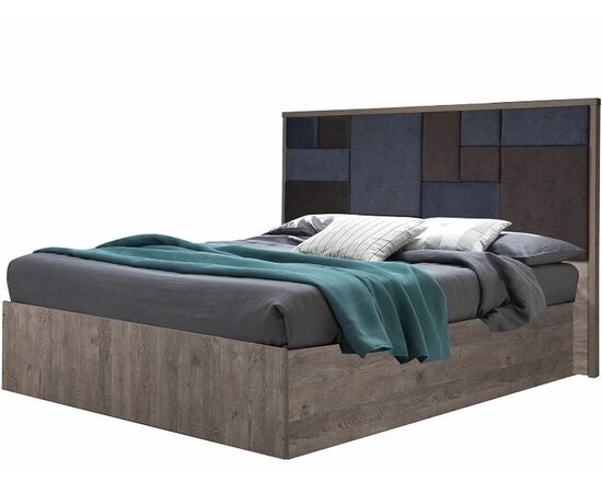 Кровать «Монако 1600» КМК 0673.2, Сосна натуральная/Onyx 17/Onyx 20, изображение 2 | Интернет магазин мебели и декора LifeDekor