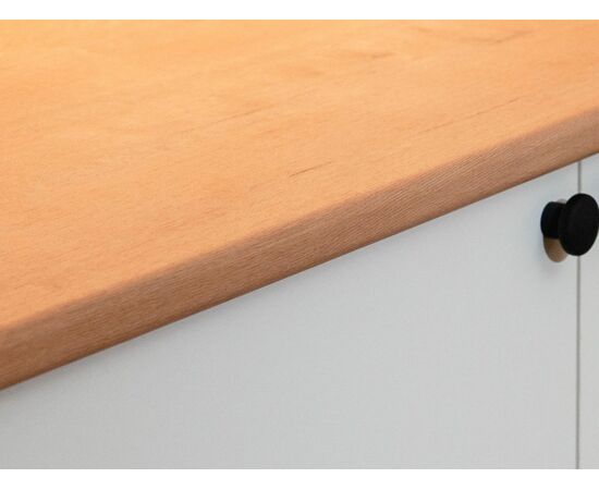 Кухонный гарнитур «Ева» 100см, Белый шагрень (дуб классический), изображение 7 | Интернет магазин мебели и декора LifeDekor