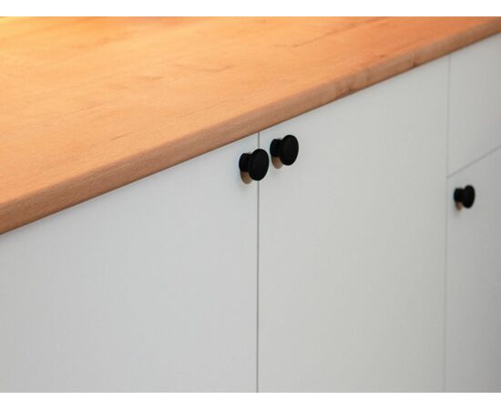 Кухонный гарнитур «Ева» 120см, Белый шагрень (дуб классический), изображение 8 | Интернет магазин мебели и декора LifeDekor