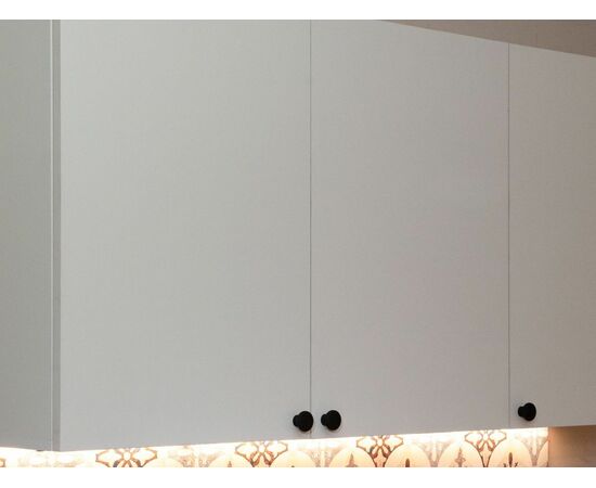 Кухонный гарнитур «Ева» 120см, Белый шагрень (дуб классический), изображение 12 | Интернет магазин мебели и декора LifeDekor