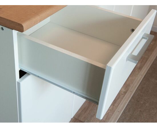 Кухонный гарнитур «Ника» Глосс 2,4м, Белый глянец, изображение 11 | Интернет магазин мебели и декора LifeDekor