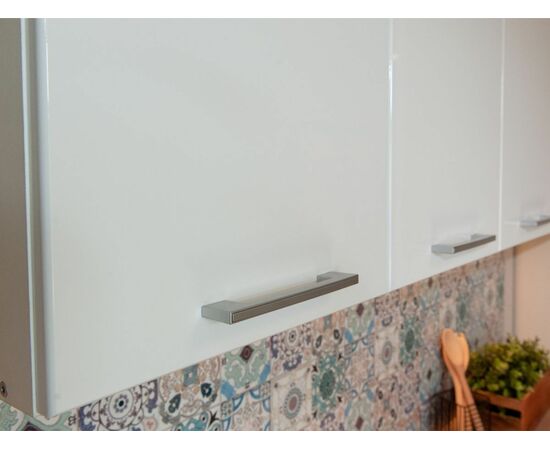 Кухонный гарнитур «Ника» Глосс 2,4м с вытяжкой, Белый глянец, изображение 6 | Интернет магазин мебели и декора LifeDekor