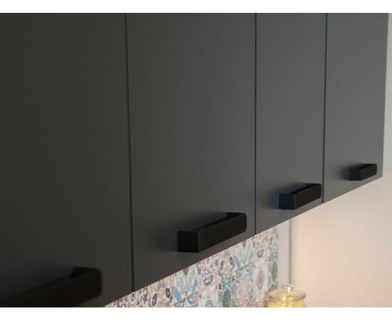 Кухонный гарнитур «Ника» Нео 1,8м, Антрацит/Белый, изображение 7 | Интернет магазин мебели и декора LifeDekor