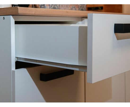 Кухонный гарнитур «Ника» Нео 2,4м, Антрацит/Белый, изображение 10 | Интернет магазин мебели и декора LifeDekor