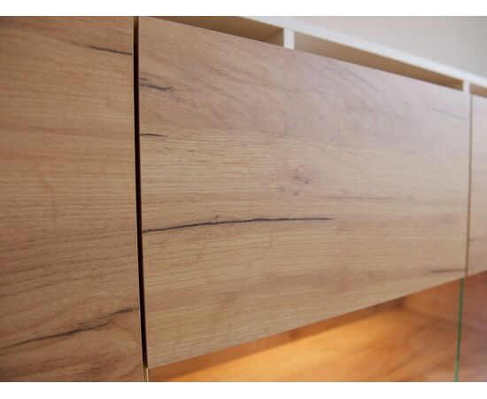 Комод «Невио-2» 1д2в, Дуб крафт золотой/белый, изображение 12 | Интернет магазин мебели и декора LifeDekor