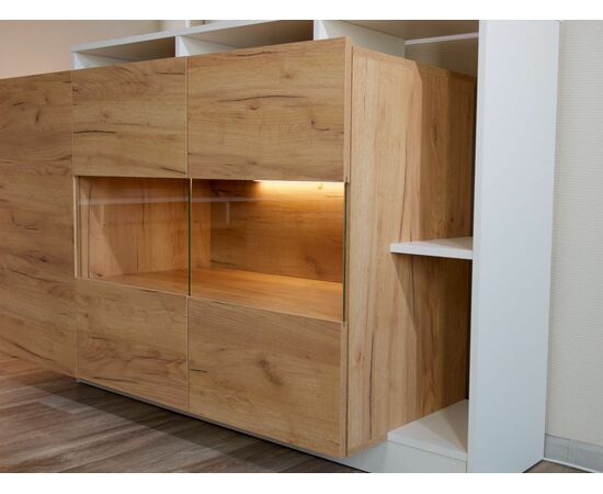 Комод «Невио-2» 1д2в, Дуб крафт золотой/белый, изображение 10 | Интернет магазин мебели и декора LifeDekor