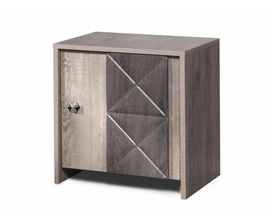 Тумба «Монако 1Д» КМК 0673.11, Сосна натуральная/Дуб шале графит, изображение 2 | Интернет магазин мебели и декора LifeDekor