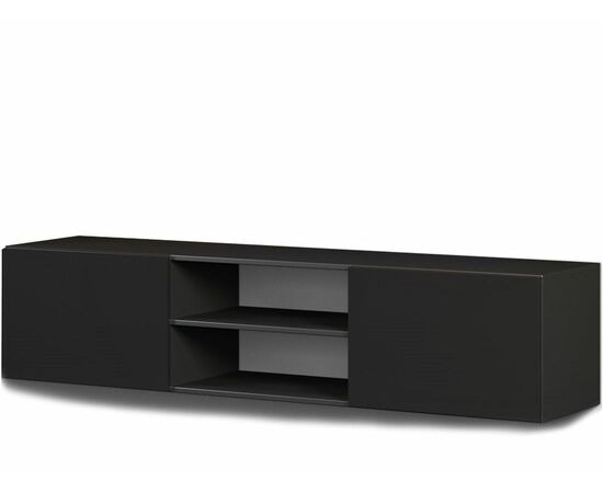 Стенка «Альда», белый/черный/белый глянец, изображение 6 | Интернет магазин мебели и декора LifeDekor